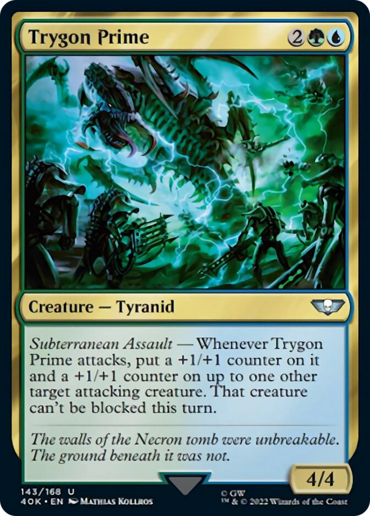 Trygon Prime (Surge Foil) [Universes Beyond: Warhammer 40,000] | Grognard Games