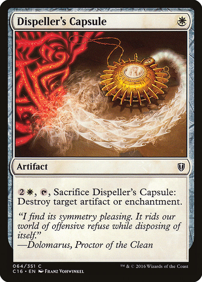 Dispeller's Capsule [Commander 2016] | Grognard Games
