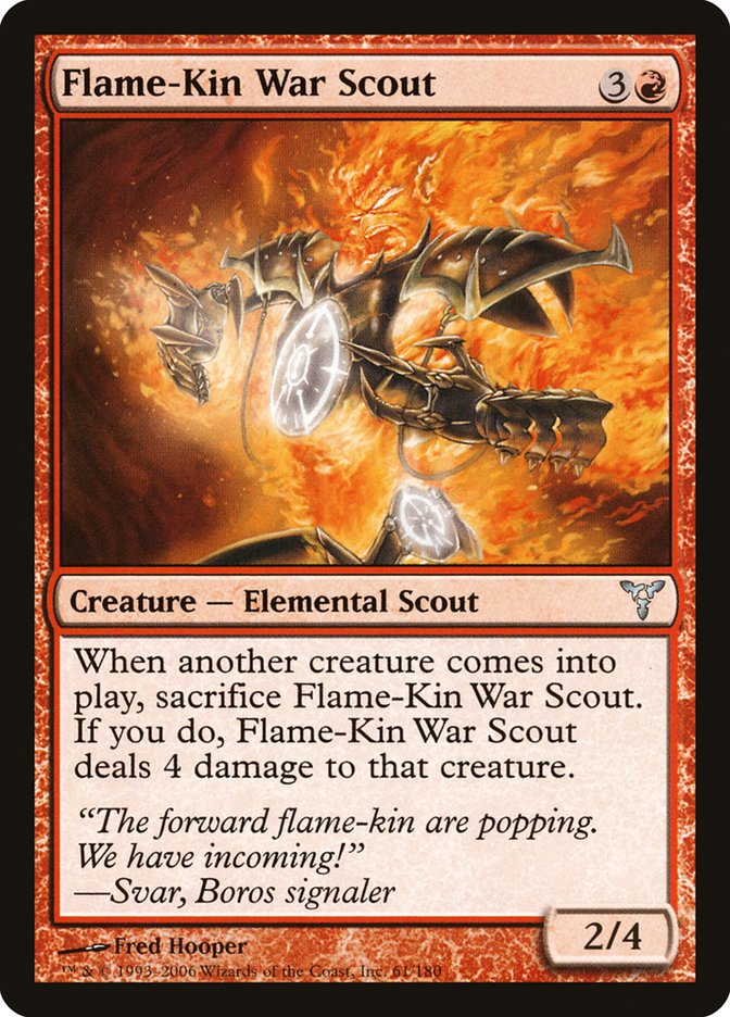 Flame-Kin War Scout [Dissension] | Grognard Games