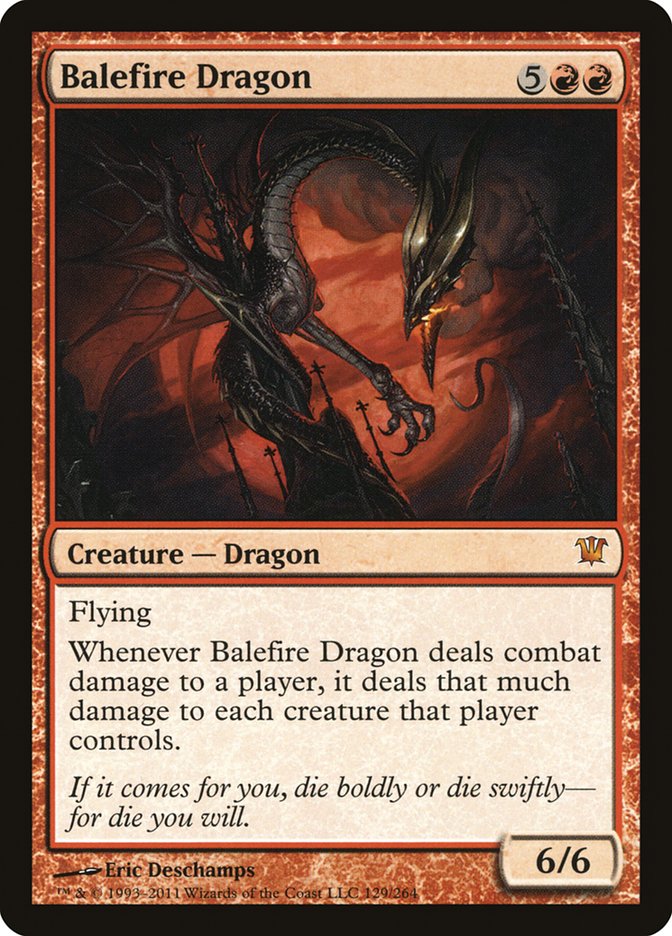 Balefire Dragon [Innistrad] | Grognard Games