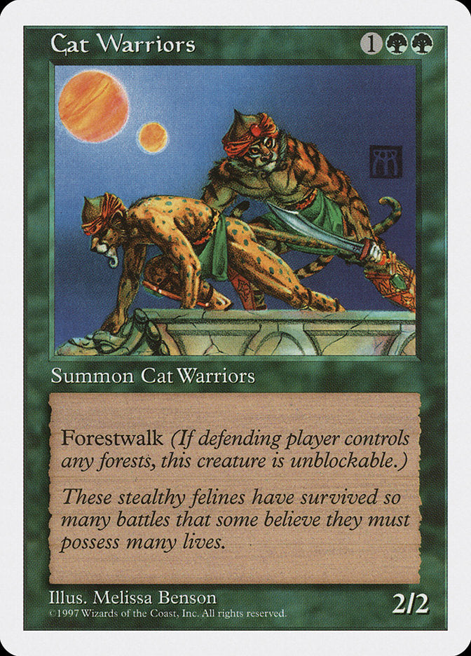 Cat Warriors [Fifth Edition] | Grognard Games