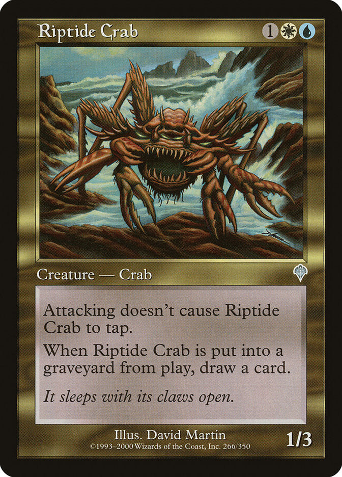 Riptide Crab [Invasion] | Grognard Games