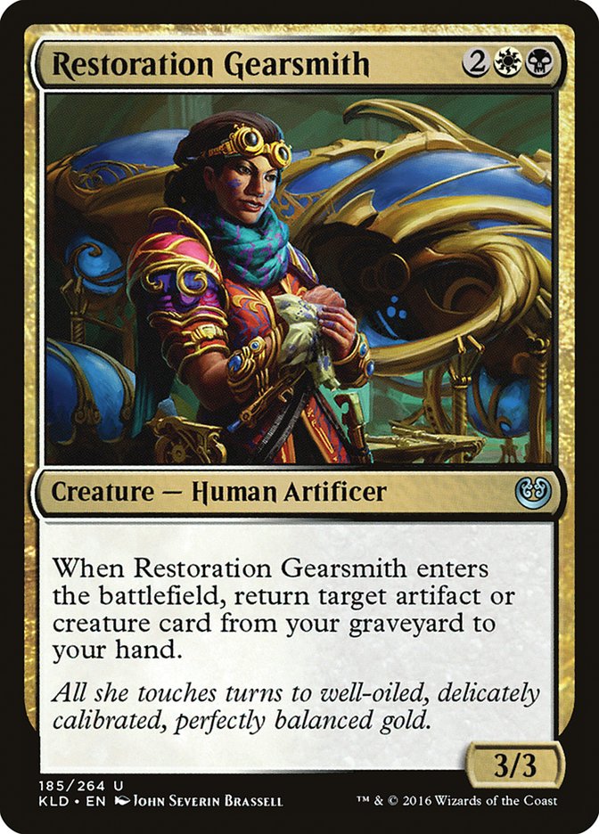 Restoration Gearsmith [Kaladesh] | Grognard Games