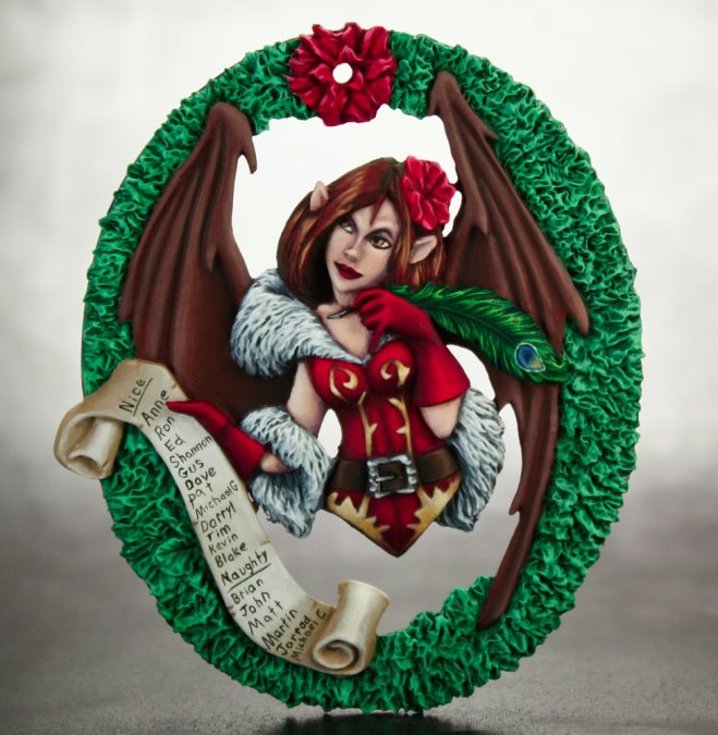 Reaper 2011 Christmas Sophie Ornament | Grognard Games