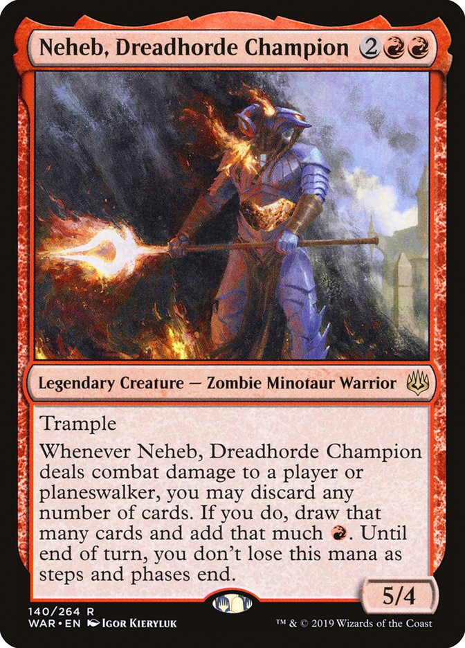 Neheb, Dreadhorde Champion [War of the Spark] | Grognard Games