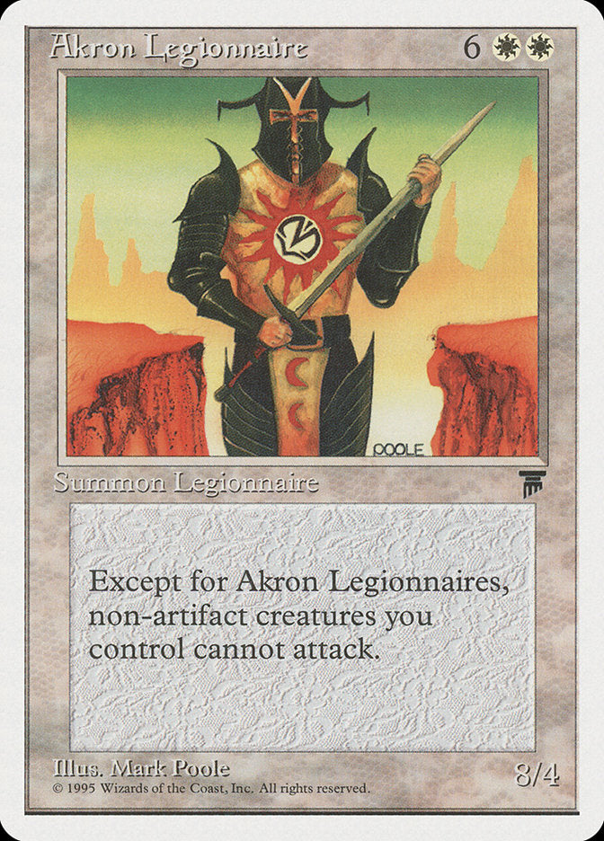 Akron Legionnaire [Chronicles] | Grognard Games