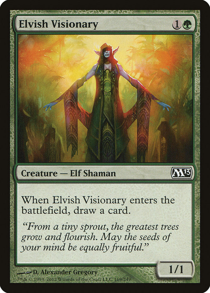 Elvish Visionary [Magic 2013] | Grognard Games