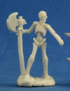 Bones 77243 Skeleton Warrior Axeman (3) | Grognard Games