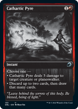 Cathartic Pyre [Innistrad: Double Feature] | Grognard Games