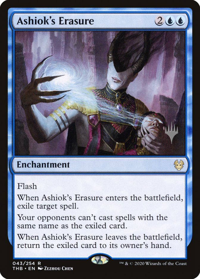 Ashiok's Erasure (Promo Pack) [Theros Beyond Death Promos] | Grognard Games