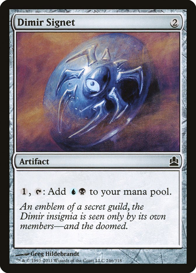 Dimir Signet [Commander 2011] | Grognard Games