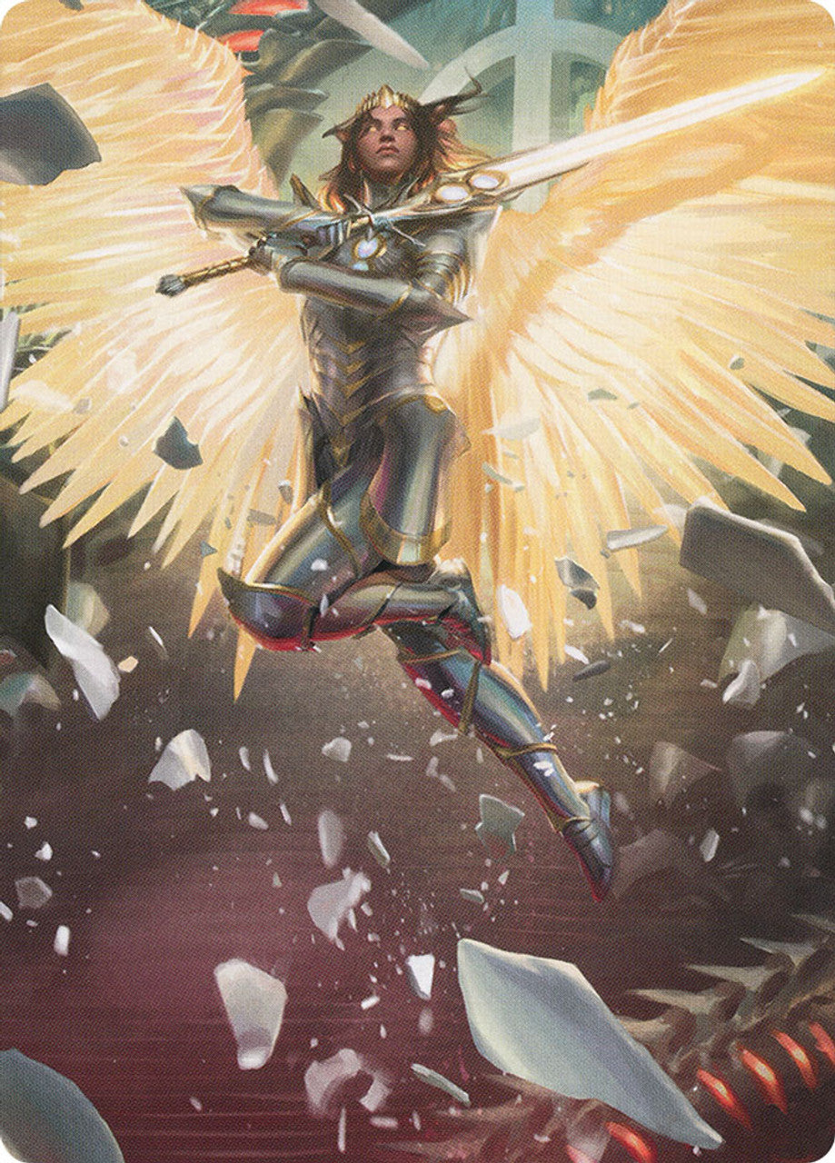 Archangel Elspeth Art Card [March of the Machine Art Series] | Grognard Games