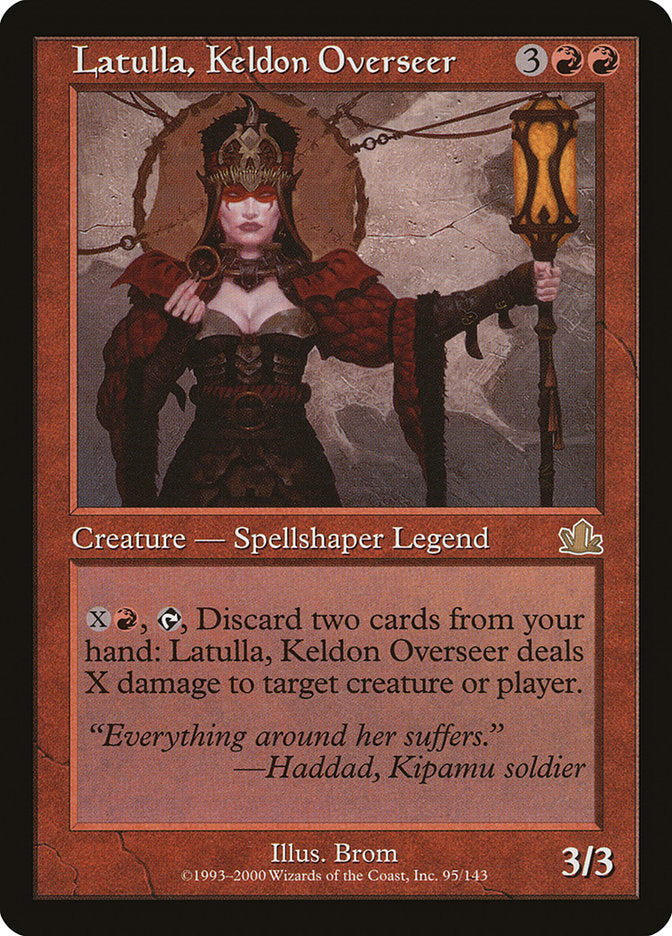 Latulla, Keldon Overseer [Prophecy] | Grognard Games