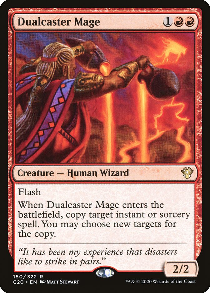 Dualcaster Mage [Commander 2020] | Grognard Games