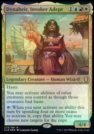 Dynaheir, Invoker Adept [Commander Legends: Battle for Baldur's Gate Prerelease Promos] | Grognard Games