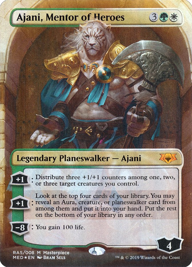 Ajani, Mentor of Heroes [Mythic Edition] | Grognard Games