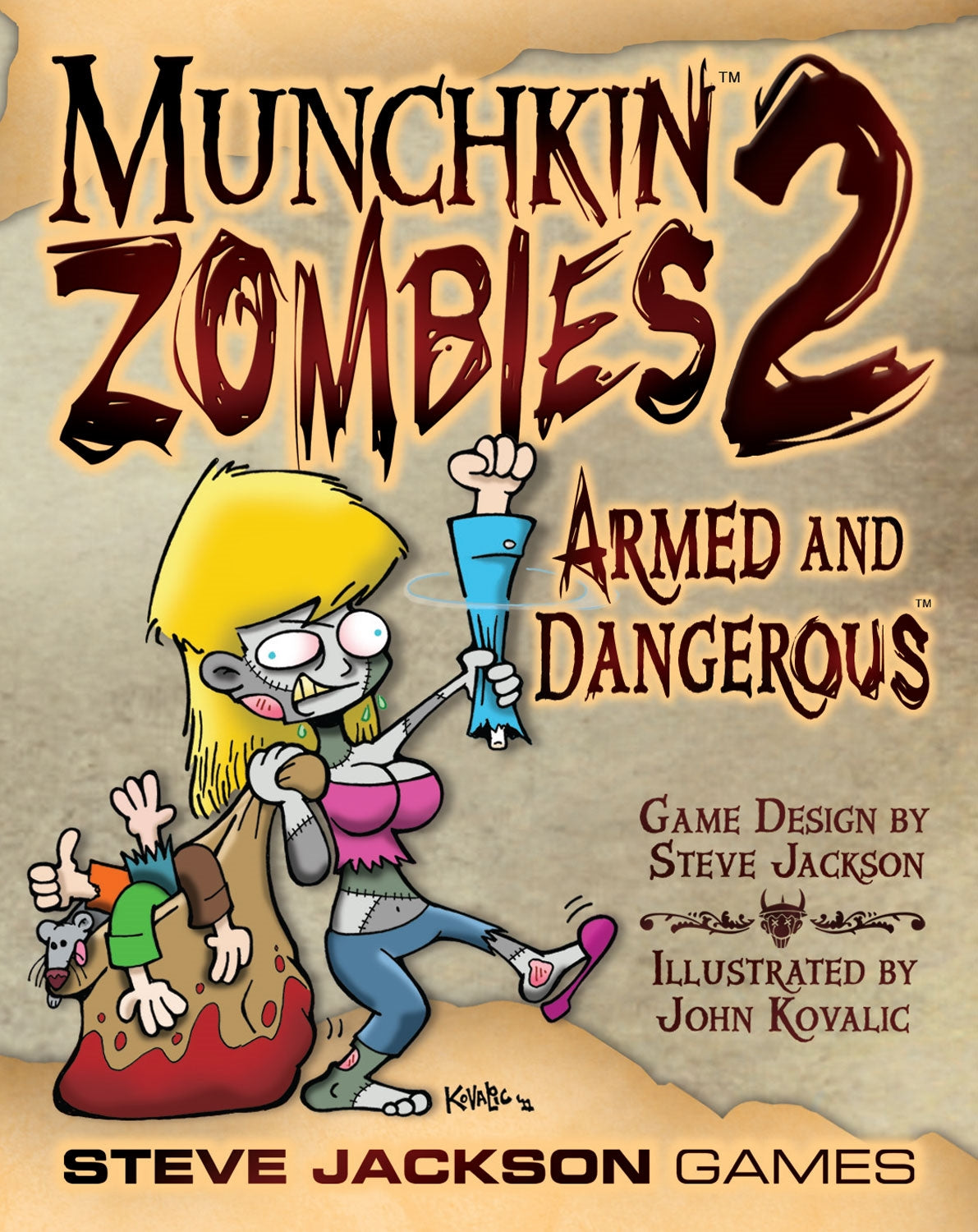 Munchkin Zombies 2: Armed and Dangerous | Grognard Games