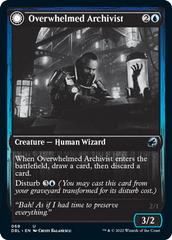 Overwhelmed Archivist // Archive Haunt [Innistrad: Double Feature] | Grognard Games