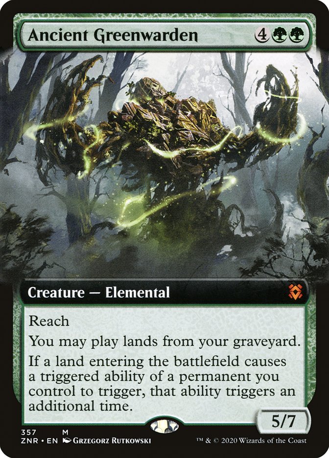 Ancient Greenwarden (Extended) [Zendikar Rising] | Grognard Games