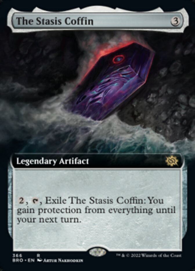 The Stasis Coffin (Extended Art) [The Brothers' War] | Grognard Games