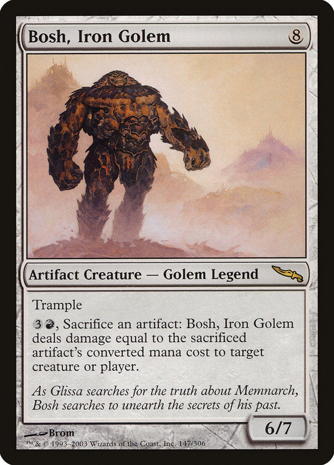 Bosh, Iron Golem [Mirrodin] | Grognard Games