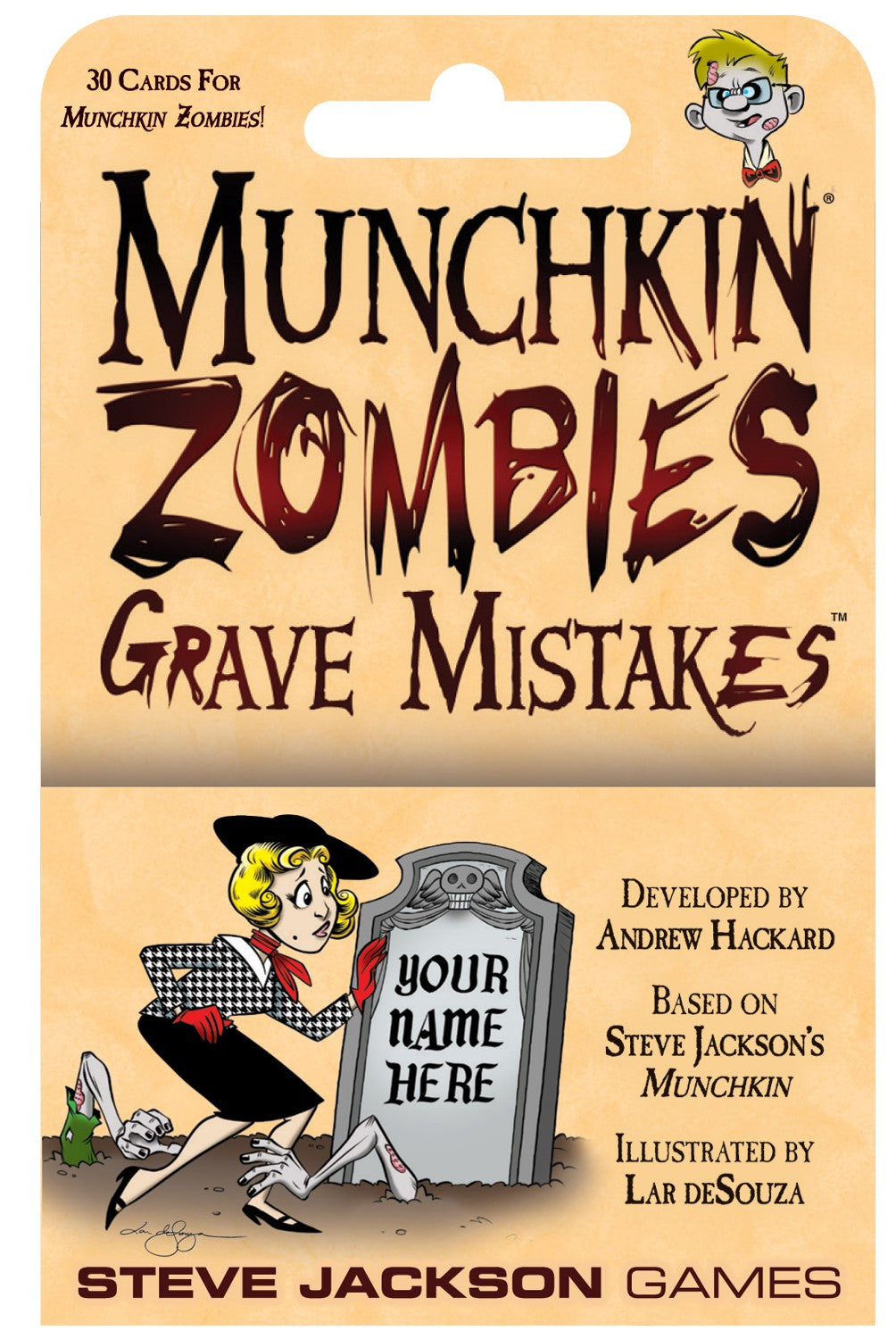 Munchkin Zombies: Grave Mistakes | Grognard Games