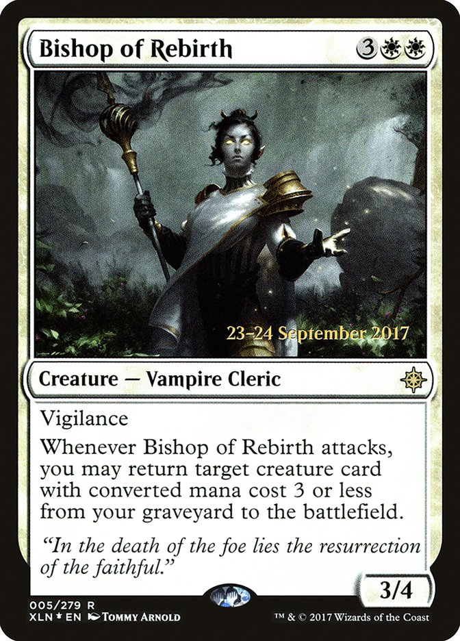 Bishop of Rebirth  [Ixalan Prerelease Promos] | Grognard Games