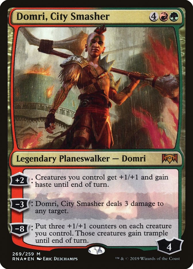 Domri, City Smasher [Ravnica Allegiance] | Grognard Games