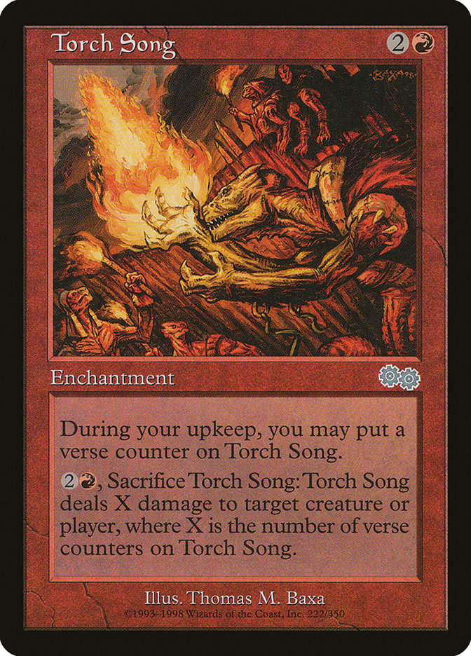 Torch Song [Urza's Saga] | Grognard Games