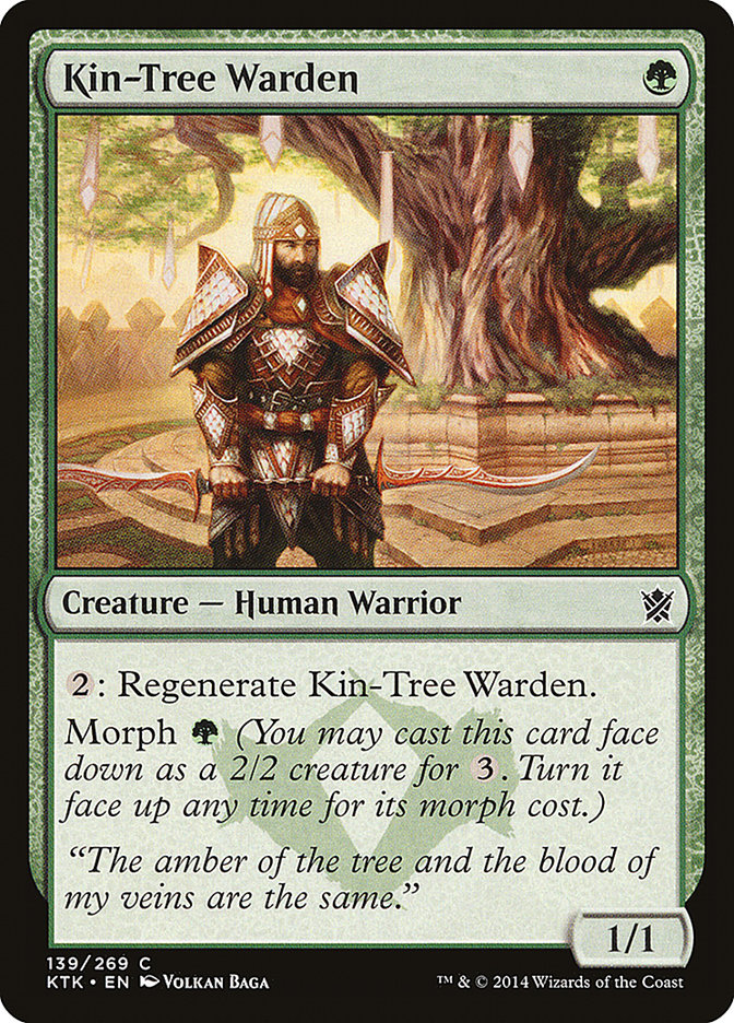 Kin-Tree Warden [Khans of Tarkir] | Grognard Games