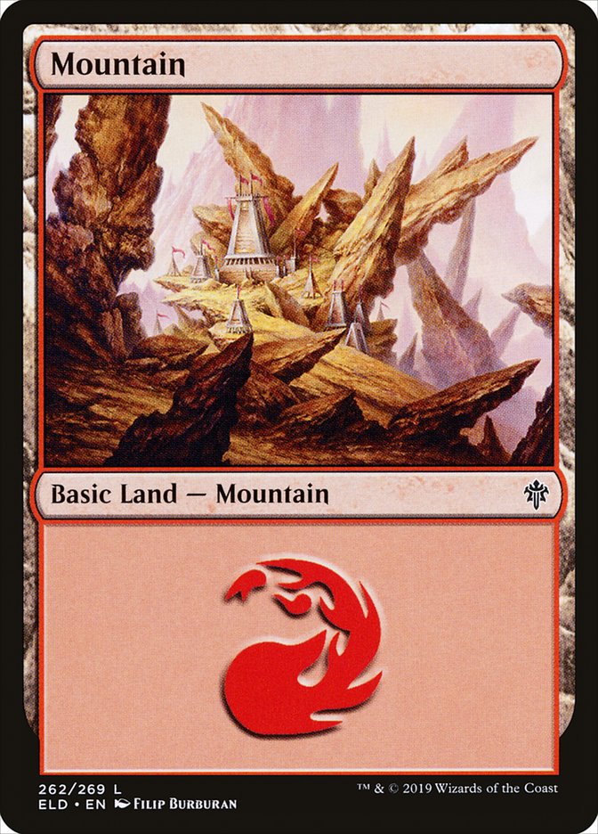 Mountain (262) [Throne of Eldraine] | Grognard Games