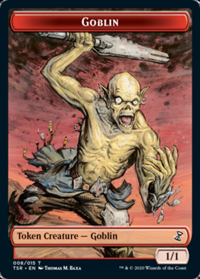 Goblin Token [Time Spiral Remastered Tokens] | Grognard Games