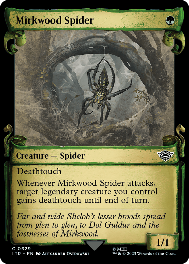 Mirkwood Spider [The Lord of the Rings: Tales of Middle-Earth Showcase Scrolls] | Grognard Games