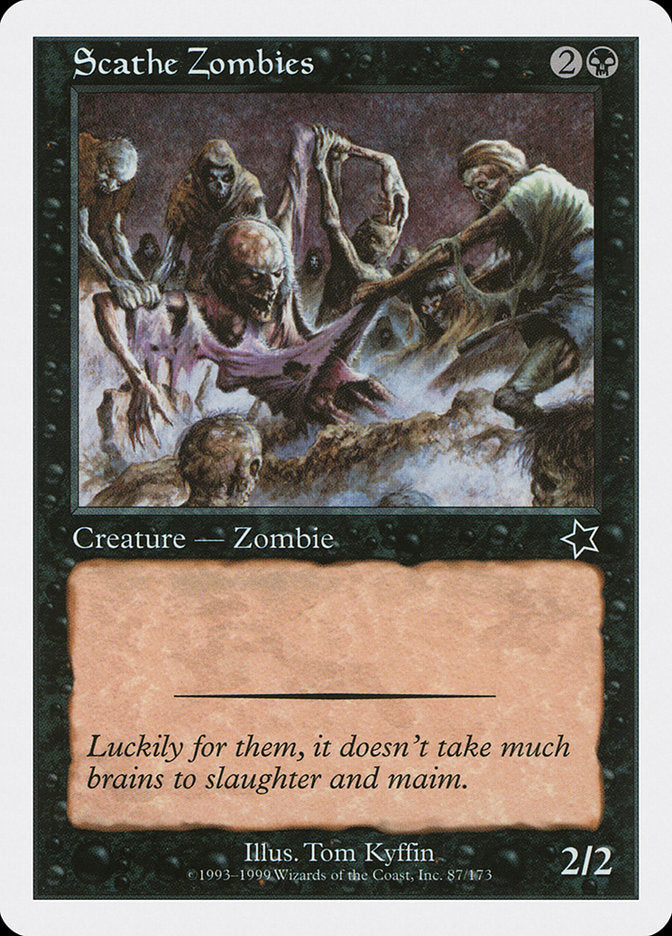Scathe Zombies [Starter 1999] | Grognard Games