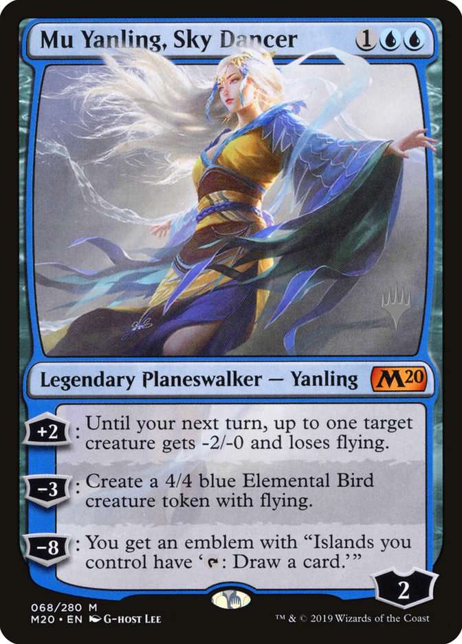 Mu Yanling, Sky Dancer (Promo Pack) [Core Set 2020 Promos] | Grognard Games