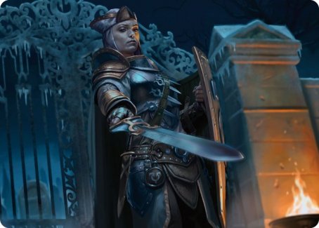 Cemetery Protector Art Card [Innistrad: Crimson Vow Art Series] | Grognard Games