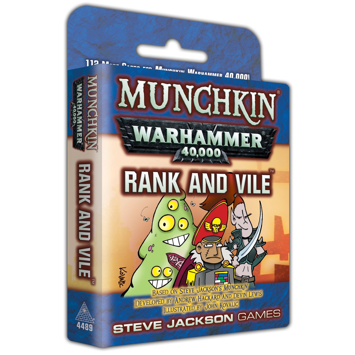 Munchkin Warhammer 40,000: Rank and Vile | Grognard Games