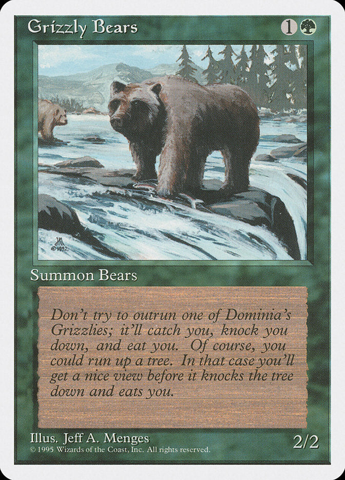 Grizzly Bears [Fourth Edition] | Grognard Games