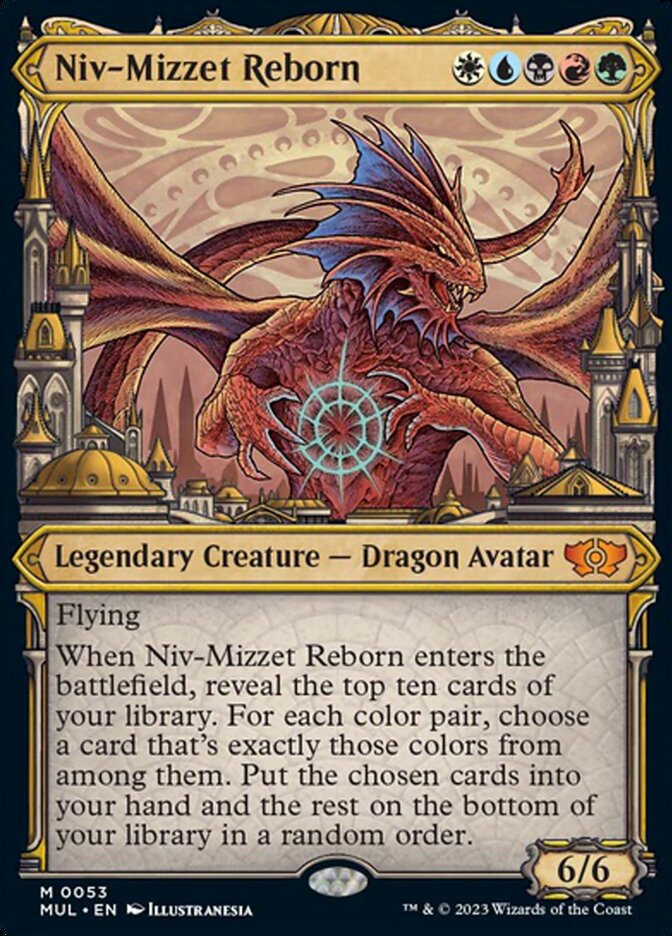 Niv-Mizzet Reborn [Multiverse Legends] | Grognard Games