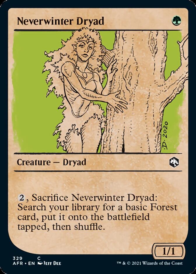 Neverwinter Dryad (Showcase) [Dungeons & Dragons: Adventures in the Forgotten Realms] | Grognard Games