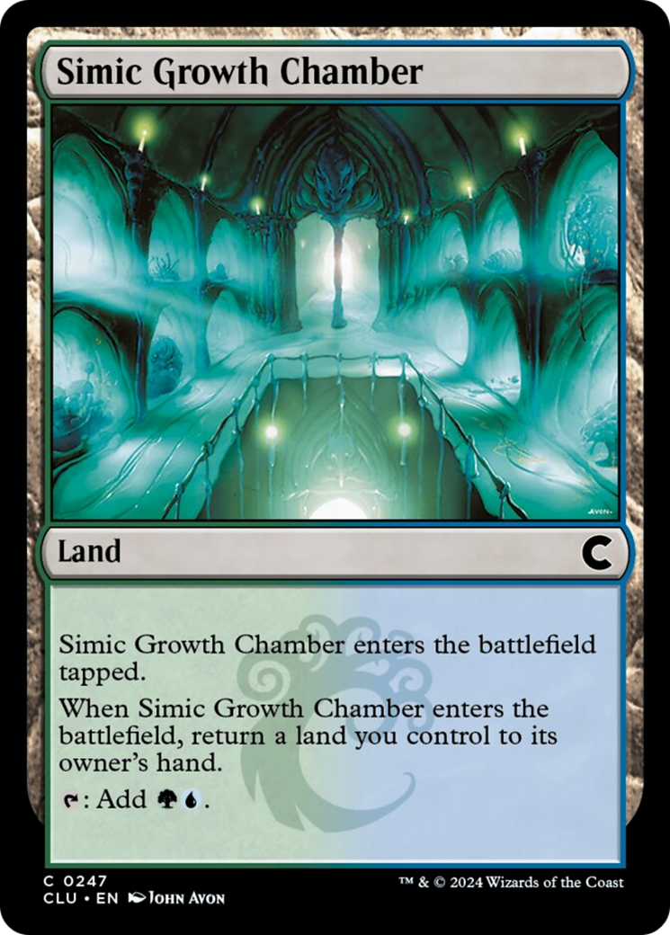 Simic Growth Chamber [Ravnica: Clue Edition] | Grognard Games