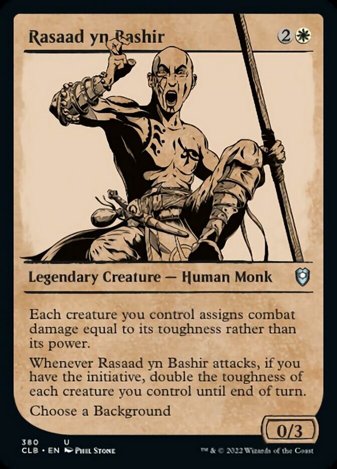 Rasaad yn Bashir (Showcase) [Commander Legends: Battle for Baldur's Gate] | Grognard Games