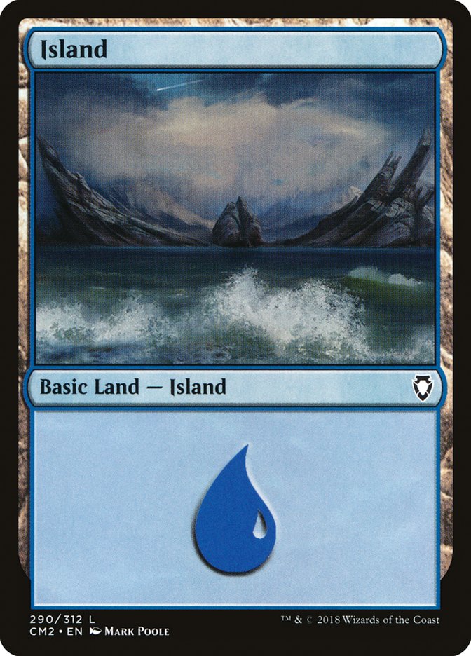 Island (290) [Commander Anthology Volume II] | Grognard Games