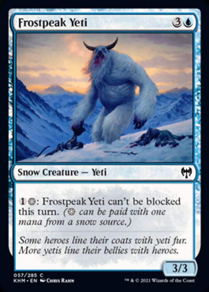 Frostpeak Yeti [Kaldheim] | Grognard Games