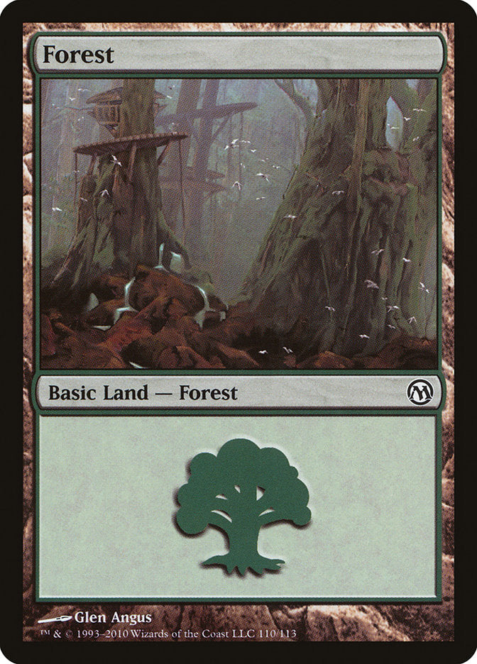 Forest (110) [Duels of the Planeswalkers] | Grognard Games