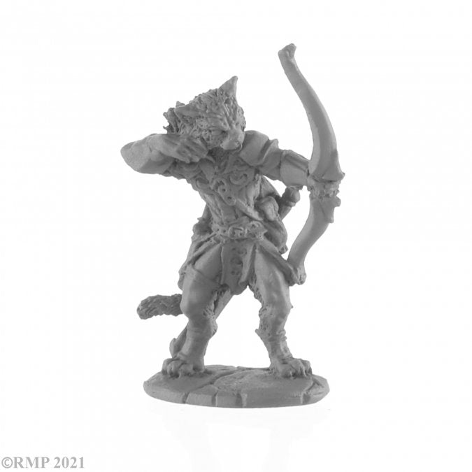 Reaper Legends: 04048 Catfolk Ranger | Grognard Games