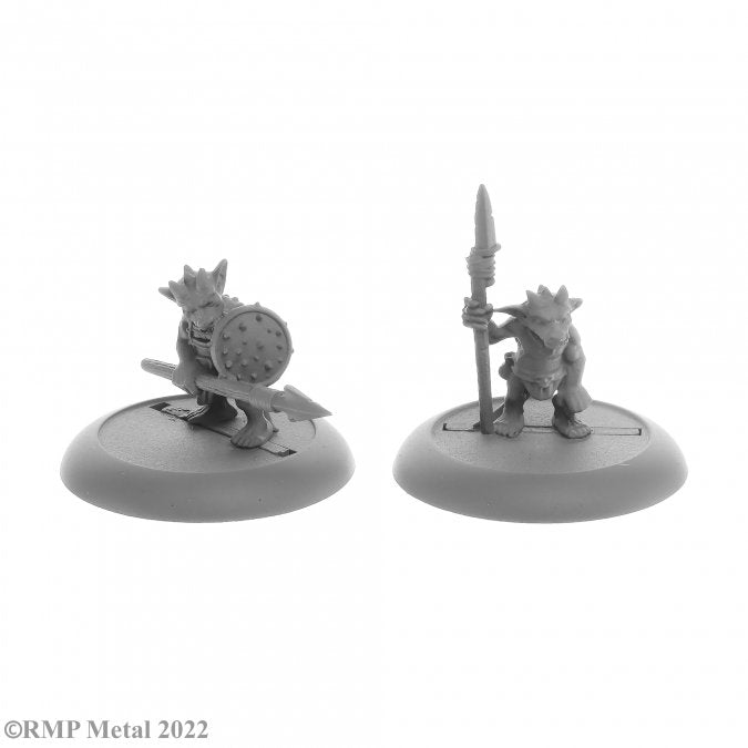 Reaper 04078 Ratpelt Kobold Spearmen (2) | Grognard Games