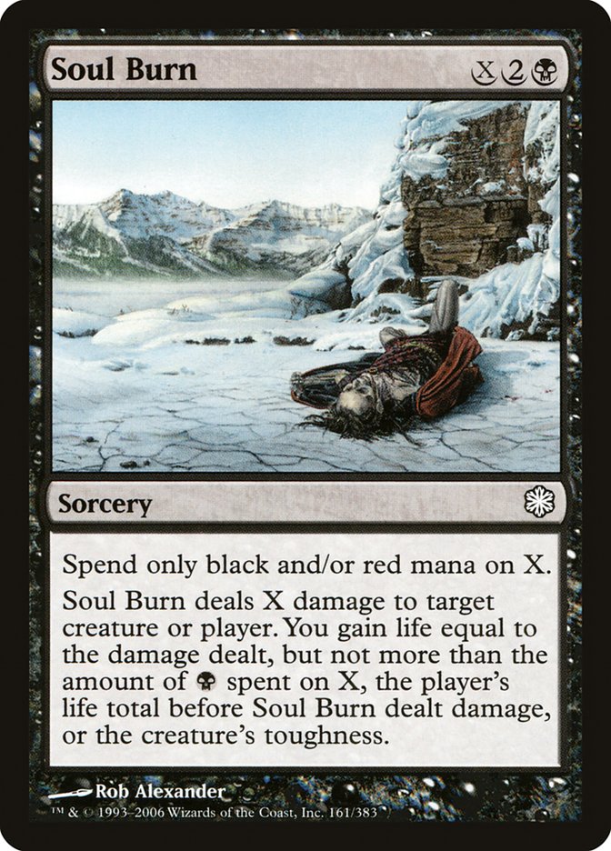 Soul Burn [Coldsnap Theme Decks] | Grognard Games