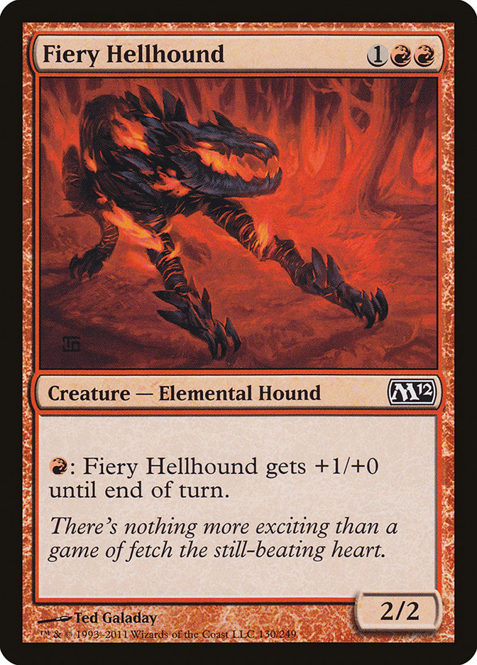 Fiery Hellhound [Magic 2012] | Grognard Games