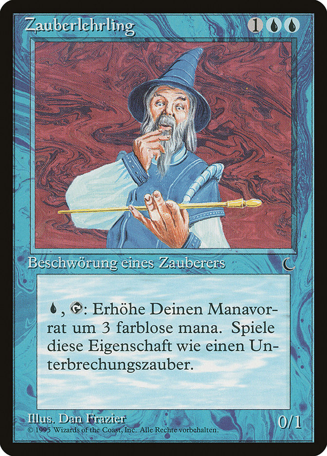 Apprentice Wizard (German) - "Zauberlehrling" [Renaissance] | Grognard Games